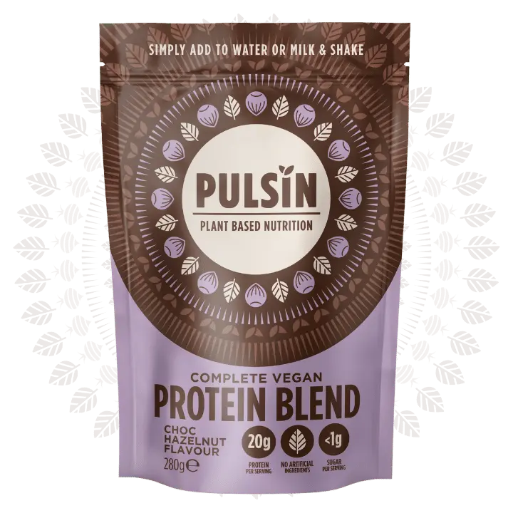 Pulsin Complete Vegan Protein Blend Choc Hazelnut 280g
