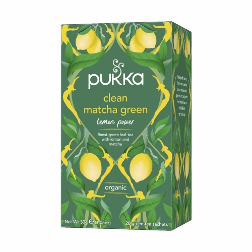 Pukka Organic Clean Matcha Green 20 Tea Bags