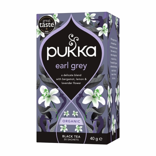 Pukka Organic Earl Gray 20 Tea Bags