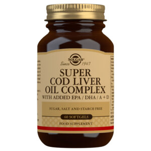 Solgar Super Cod Liver Oil Complex 60 Softgels