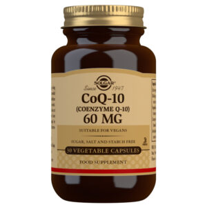 Solgar CoQ-10 (Coenzyme Q-10) 60 mg 30 Vegetable Capsules