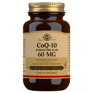 Solgar CoQ-10 (Coenzyme Q-10) 60 mg 60 Vegetable Capsules