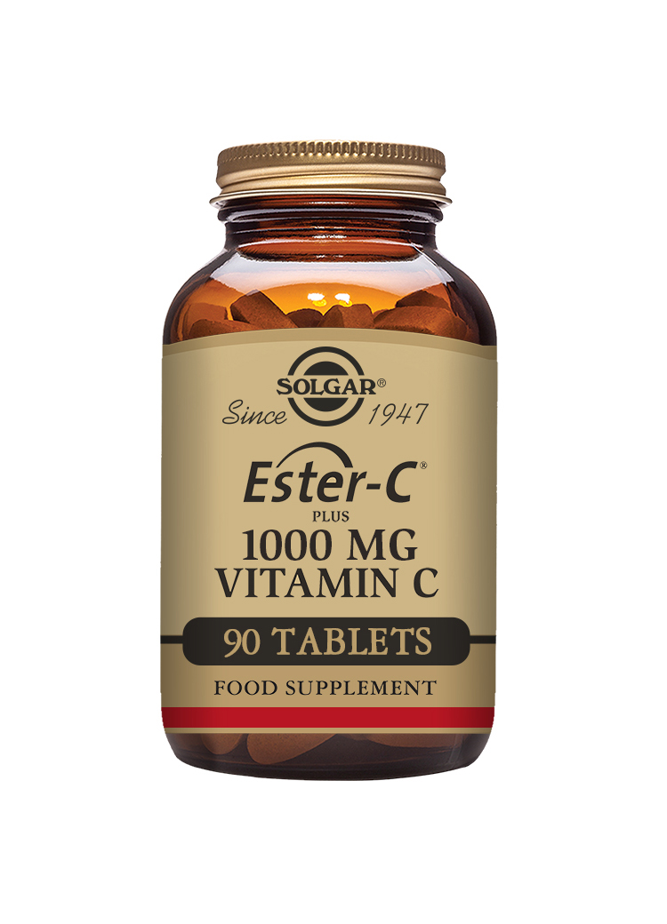 Solgar Ester-C Plus 1000 mg Vitamin C 90 Tablets