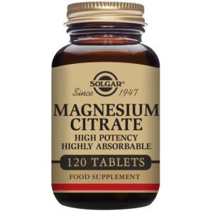 Solgar Magnesium Citrate 120 Tablets