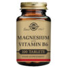 Solgar Magnesium With Vitamin B6 100 Tablets