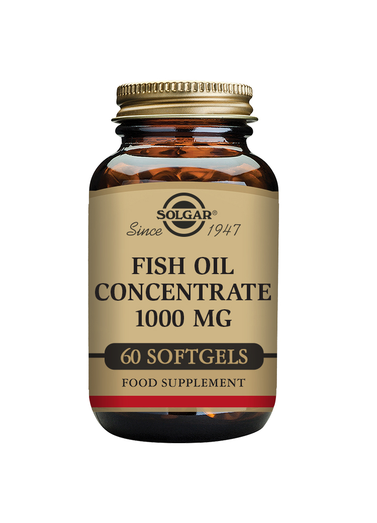 Solgar Fish Oil Concentrate 1000mg 60 Softgels
