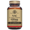 Solgar NAC (N-Acetyl-L-Cysteine) 600 mg 60 Vegetable Capsules