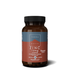 Terranova Zinc 15mg Complex 50 Veg Capsules