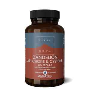 Terranova Dandelion, Artichoke and Cysteine Complex 100 Vegetarian Capsules