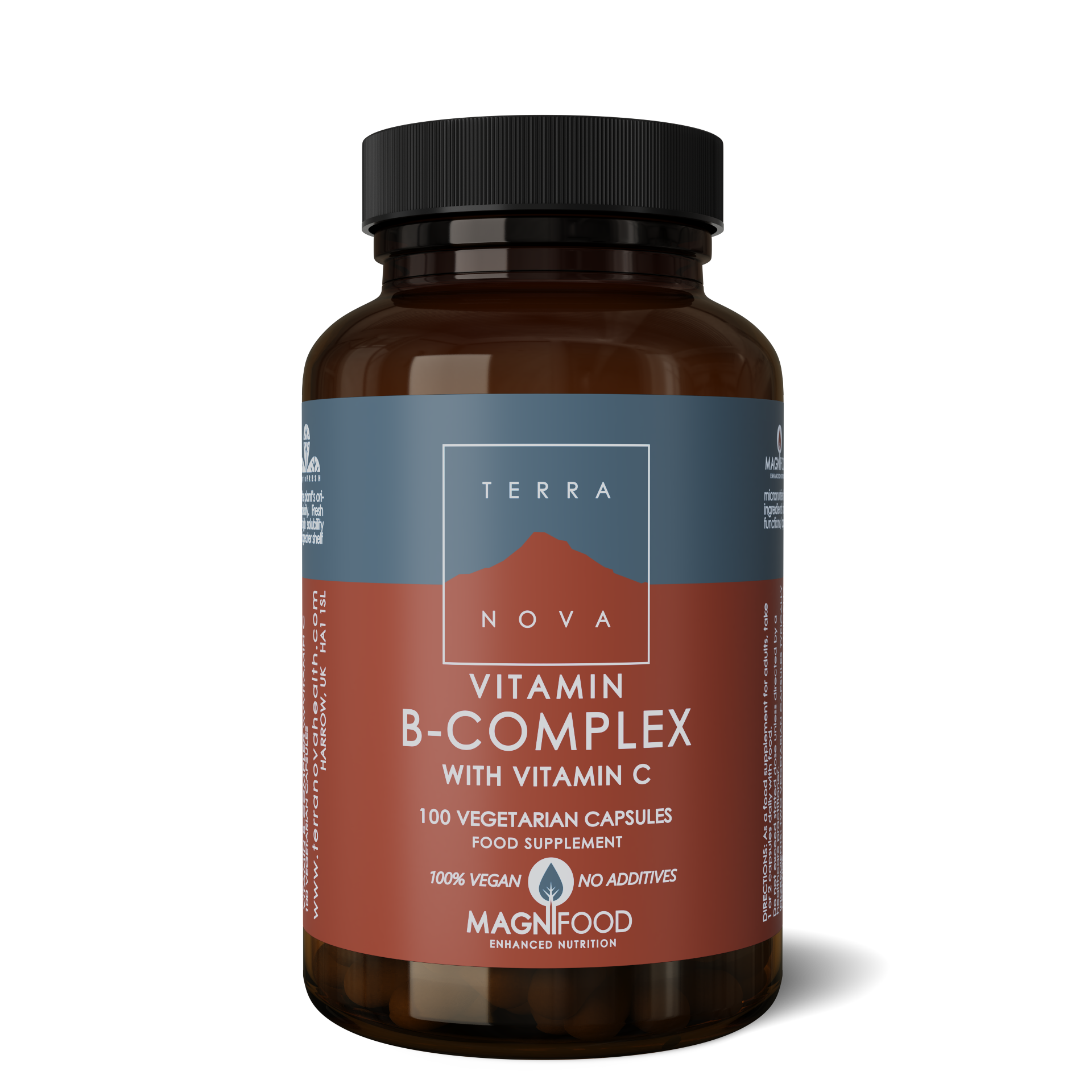 Terra Nova B-Complex with vitamin C 100 Capsules