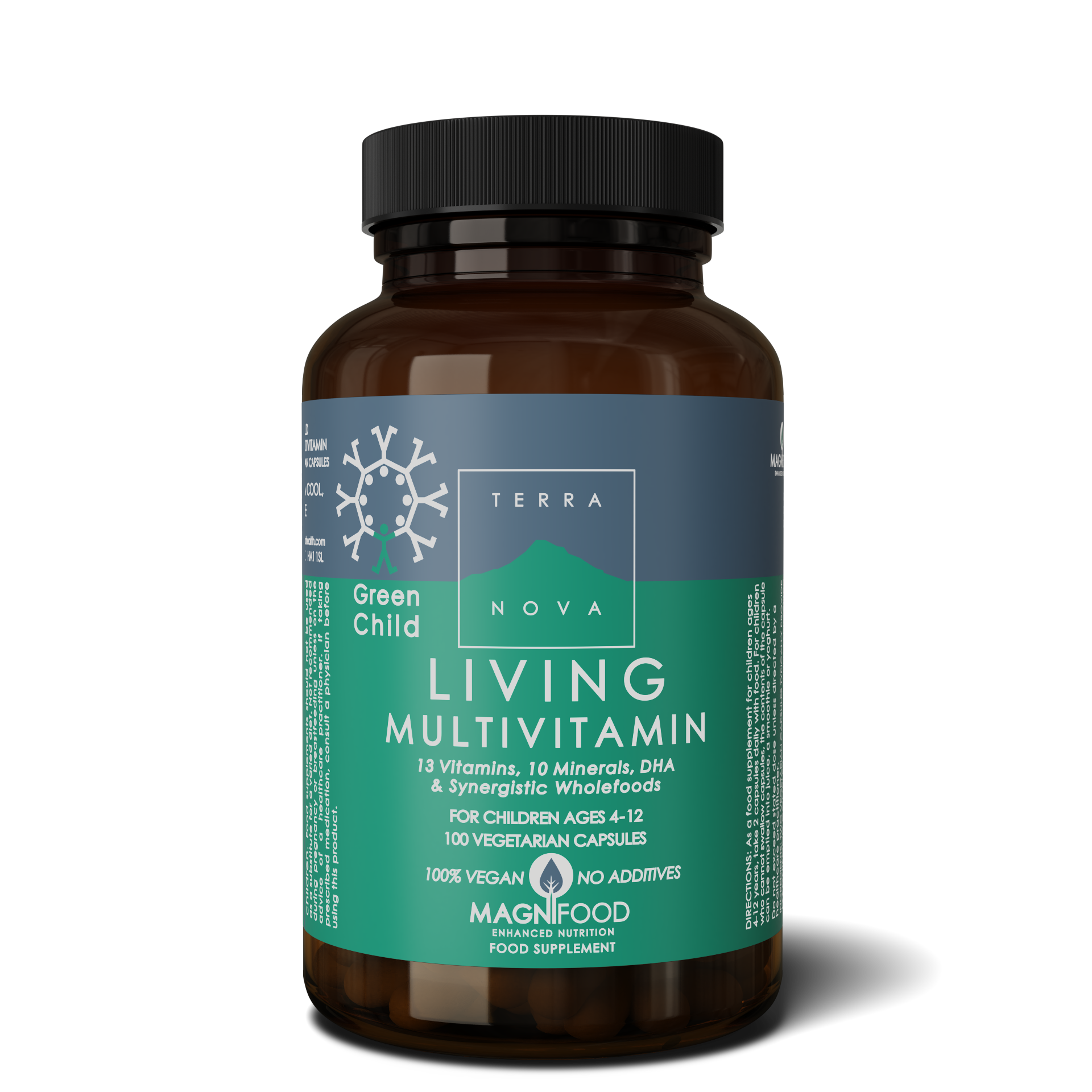 Terra Nova Living Multivitamin For children 100 Veg Caps