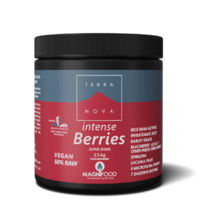 Terra Nova Intense Berries Super Shake 224g Vegan 50% Raw