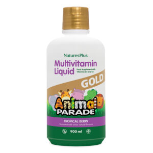 Natures Plus Animal Parade Multivitamin Childrens Liquid 900ml Tropical Berry