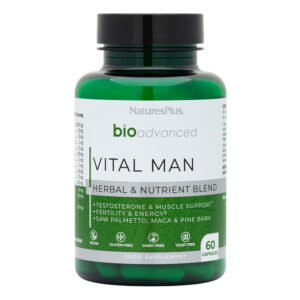 Natures Plus Bioadvanced Vital Man 60 Vegan Capsules