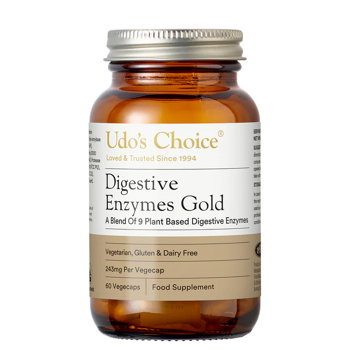 Udo's Choice Digestive Enzymes Gold 60 Veg Capsules