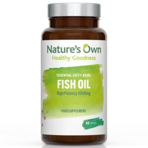 Nature's Own High Potency Fish Oil 60 Capsules