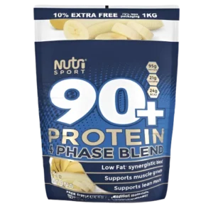 Nutrisport 90+ Protein Banana Flavored 908g