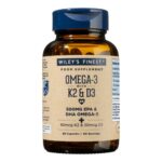 Wiley's Finest Omega 3 + K2 & D3 60 Capsules