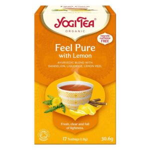 Yogi Tea Feel Pure With Lemon 17 Bags